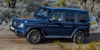 Mercedes-Benz G-Klasse 450d: Klassischer Leiterrahmen, neue Strom-Assistenz