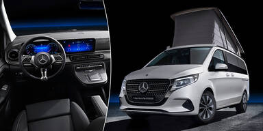 Mercedes-Benz V-Klasse Marco Polo: Mobiles Zimmer-Küche-Kabinett-Quartier