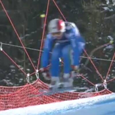 Die Bilder der Damen-Superkombi