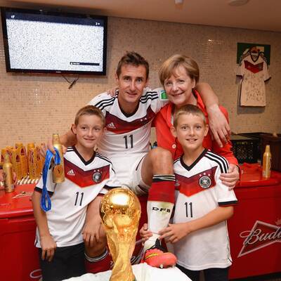 Kabinenparty mit Merkel & Rihanna