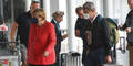 Merkel hob im Billigflieger ab