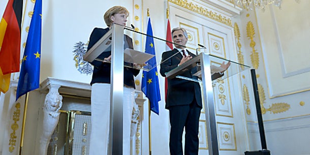 Euro-Gipfel mit Oper und Sachertorte