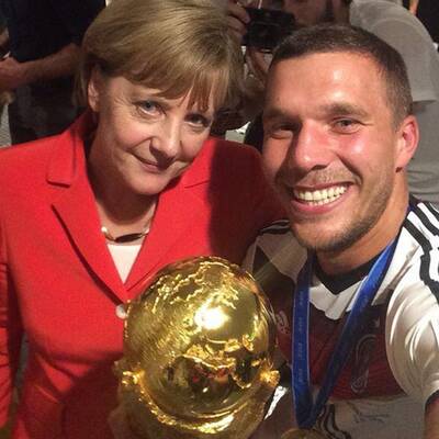 Kabinenparty mit Merkel & Rihanna