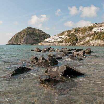 So schlenderten sie über die Insel 