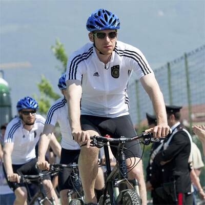 Deutsches Trainingscamp in Eppan, Italien