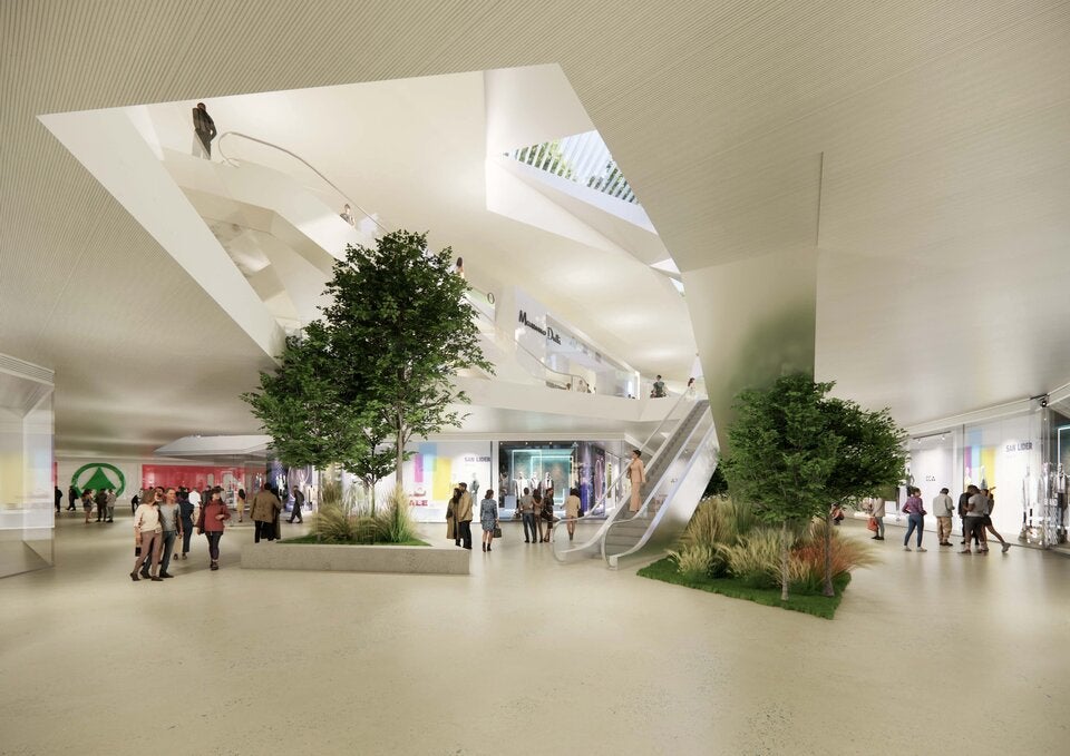 Neue Mall soll bei laufenden Betrieb umgebaut werden.