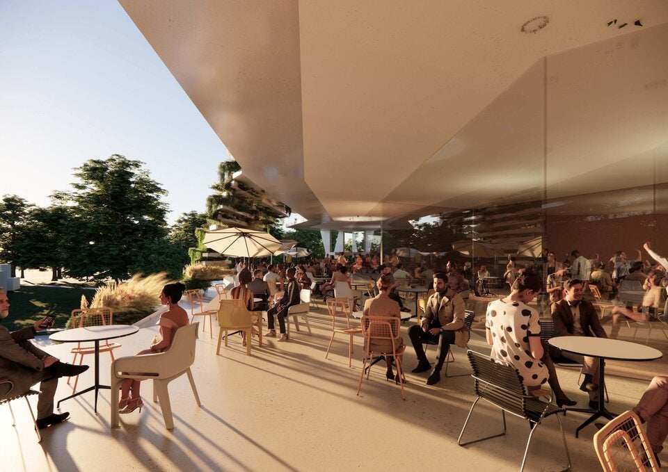 Neue Terrasse