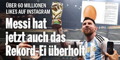 Messi hat das Rekord-Ei überholt