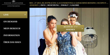 Staatsoper präsentiert “Oper live zu Hause”