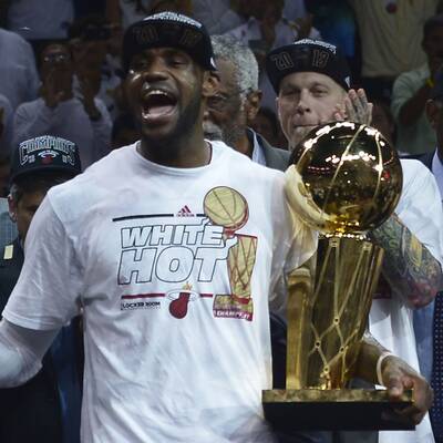 So feiert Miami den NBA-Titel