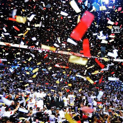So feiert Miami den NBA-Titel