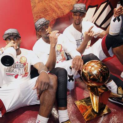 So feiert Miami den NBA-Titel