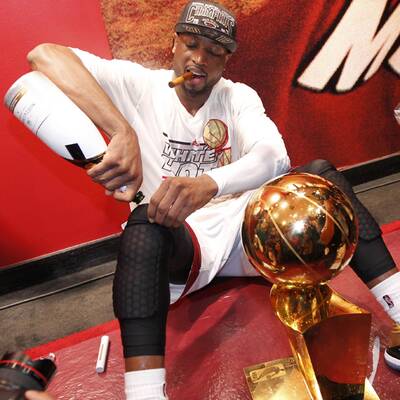 So feiert Miami den NBA-Titel