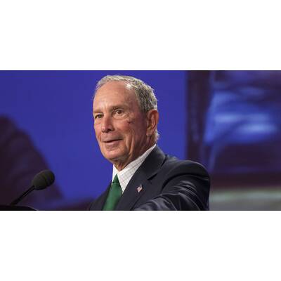 Michael Bloomberg: Unternehmer und Ex-Bürgermeister von New York mit 96,3 Mrd. Dollar auf Rang 10.