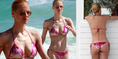 Michelle Hunziker in Miami