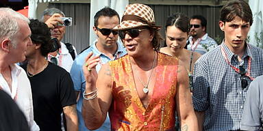 Mickey Rourke - auf den Hund gekommen