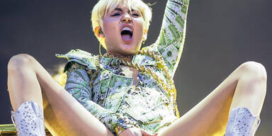 Miley erregte die Wiener Stadthalle