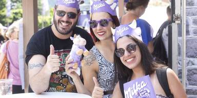 #milkamoment | So sch&ouml;n war das Milka Schokofest in Bludenz