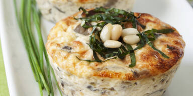 Miniquiche-Mozzarella