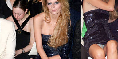 Mischa Barton: Höschenblitzer in der Front Row