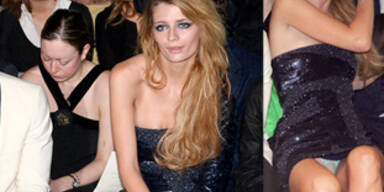 Mischa Barton: Höschenblitzer in der Front Row