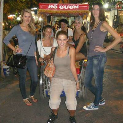 Alle Stationen des Charity-Trips