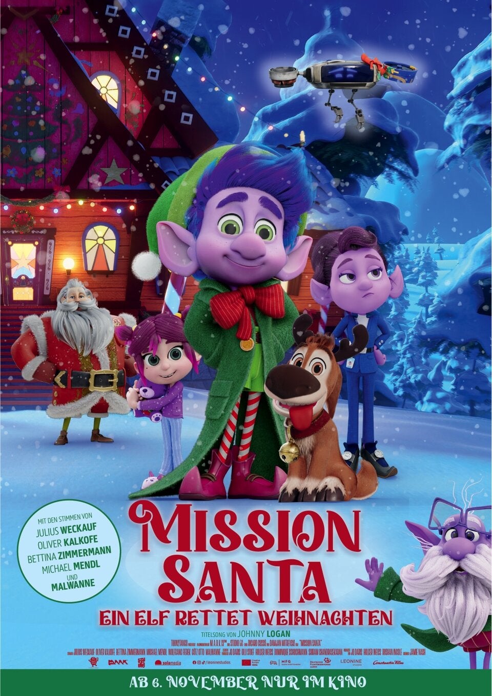 „Mission Santa“: Elf muss Weihnachten vor Cyber-Scrooge retten