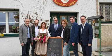 Hofladen der FS Mistelbach feiert 25-j&auml;hriges Jubil&auml;um