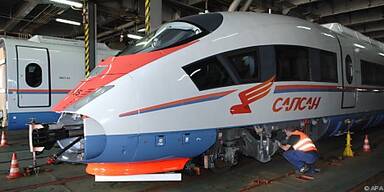 Mit bis zu 250 km/h durch russische Lande