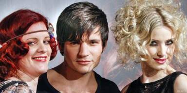 Haartrends 2010: strenger Scheitel, lockere Welle