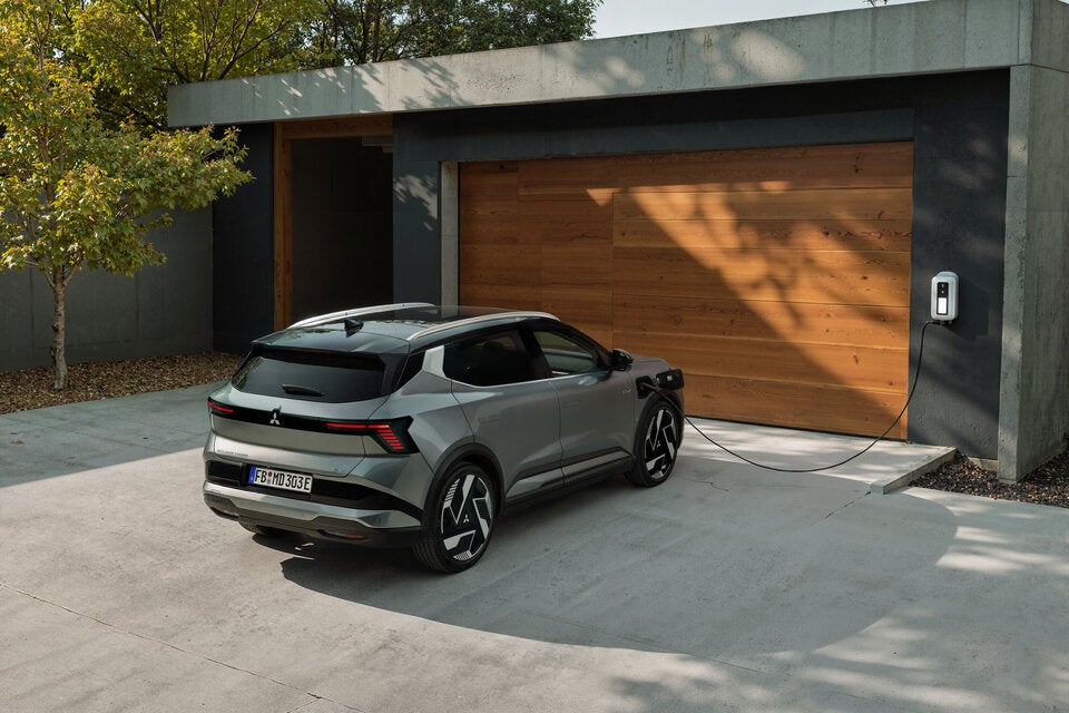 Technischer Zwilling des Renault Scénic E-Tech. 