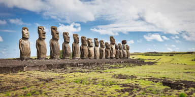 Forscher entdeckten Moai in Vulkankrater auf Osterinsel