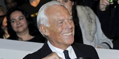 Mode-Guru Giorgio Armani will der Krise trotzen