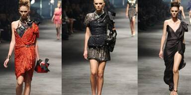 Pret-a-Porter in Paris mit lasziven Diven