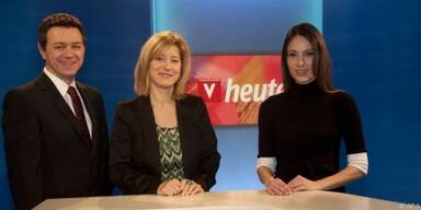 Moderatoren Waibel, Stefandl und Schwarz (vl)