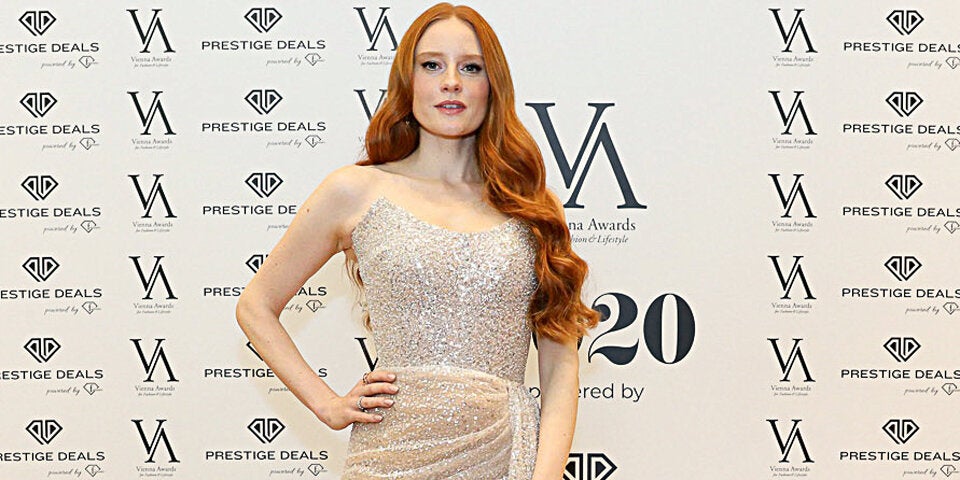 Barbara Meier als Star der Vienna Awards