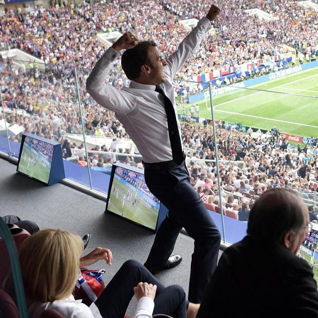 Macron Jubel Russland