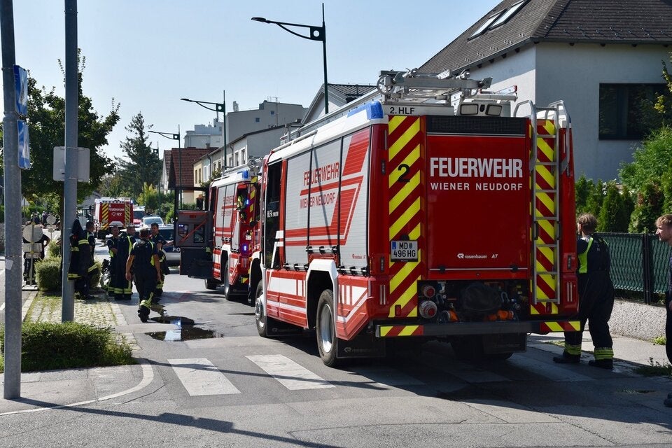 Gas-Austritt Moedling