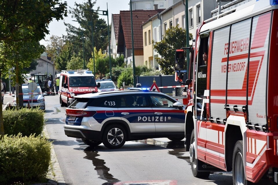 Gas-Austritt Moedling