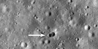 Chinesische Raketenteile schlugen auf dem Mond ein