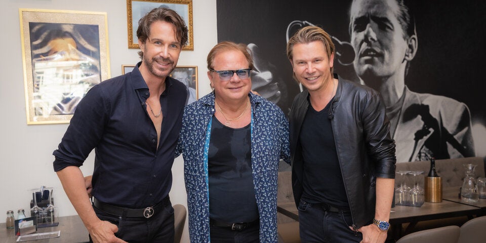 Michael Lamerander, Ewald Pfleger und Adi Weiss