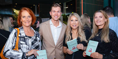 Maya Hakvoort, Roman Schindler, Simone Stelzer und Martina Kaiser
