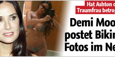 Hat Ashton seine Demi betrogen?