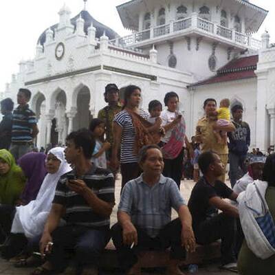 Die Menschen sind geschockt