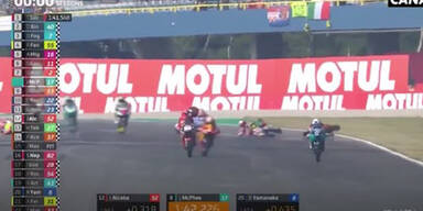 Nach Todescrash: N&auml;chster Moto3-Pilot mit Horrorsturz