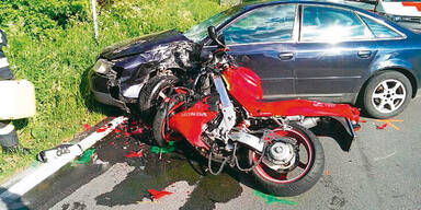 Serie von Bikerunfällen reißt nicht ab
