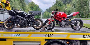 Fahrzeuge beschlagnahmt