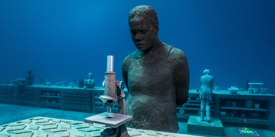 Außergewöhnliches Unterwasser-Museum