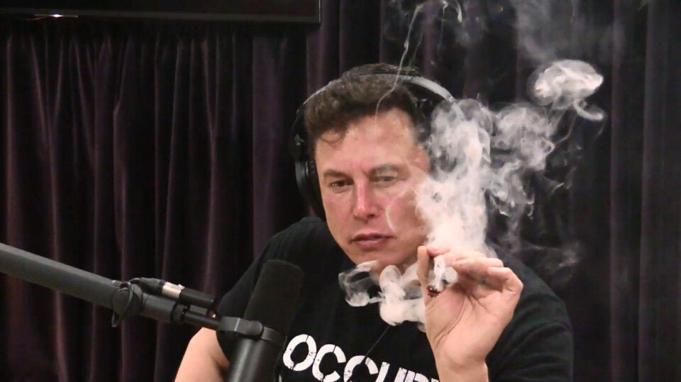 Elon Musk schick Cannabis zur Internationalen Raumstation
