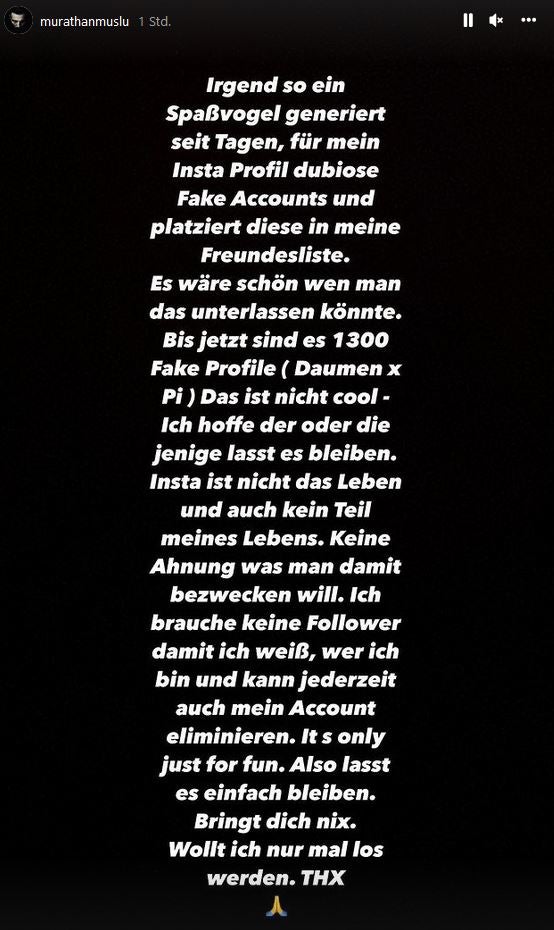 Murathan Muslu: Hacker-Angriff auf Instagram